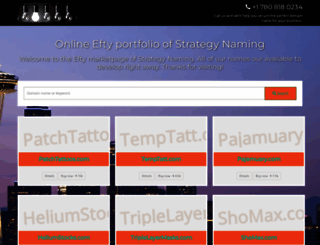 strategynaming.com screenshot