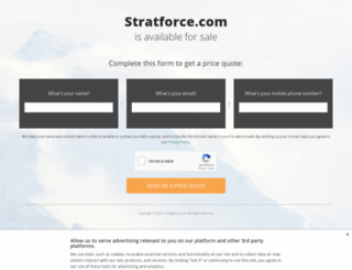 stratforce.com screenshot