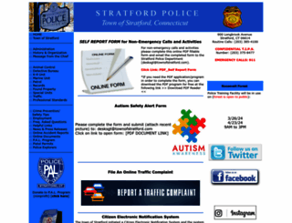 stratfordctpd.com screenshot