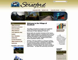 stratfordwi.com screenshot