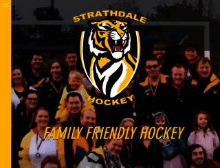 strathdalehockey.org.au screenshot