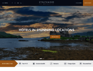 strathmorehotels.com screenshot