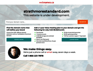 strathmorestandard.com screenshot