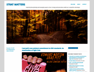 stratmatters.wordpress.com screenshot