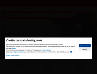 strato-hosting.co.uk screenshot