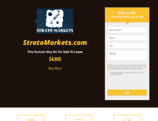stratomarkets.com screenshot