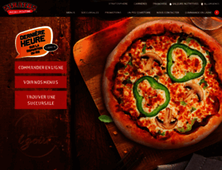 stratos-pizzeria.com screenshot
