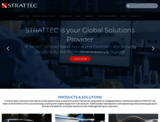 strattec.com screenshot