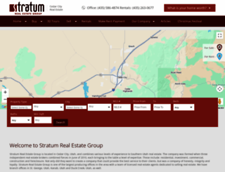stratumrealestate.com screenshot