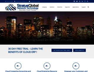stratus-network.com screenshot