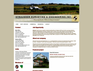 strausserinc.com screenshot
