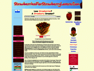 strawberries-for-strawberry-lovers.com screenshot