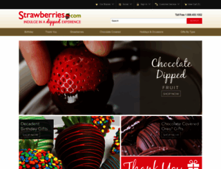 strawberries.com screenshot