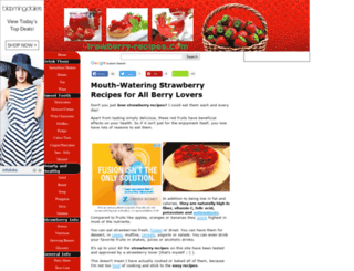 strawberry-recipes.com screenshot