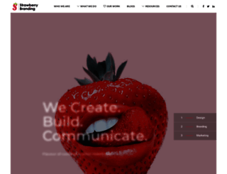 strawberrybranding.com screenshot