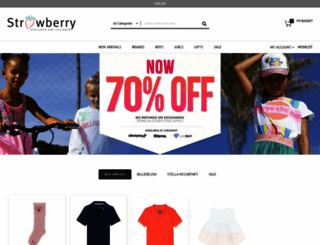 strawberrychildren.co.uk screenshot