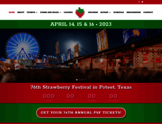 strawberryfestival.com screenshot