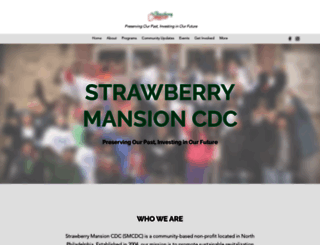 strawberrymansioncdc.org screenshot