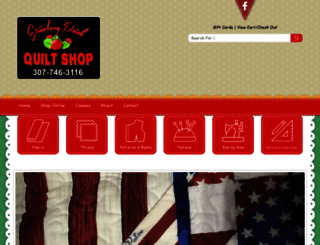 strawberrypatchquiltshop.com screenshot