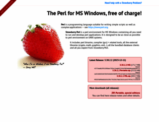 strawberryperl.com screenshot