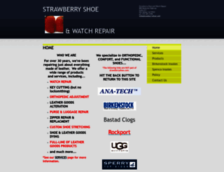 strawberryshoe.com screenshot
