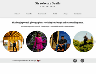 strawberrysnailsphotography.com screenshot
