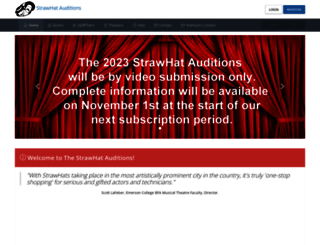 strawhat-auditions.com screenshot