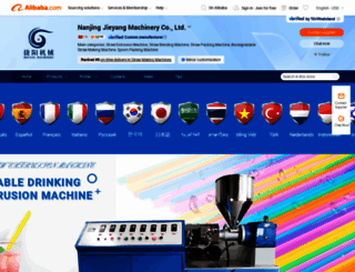 strawmachine.en.alibaba.com screenshot