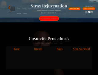 straxrejuvenation.com screenshot