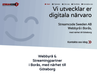 streamcode.se screenshot