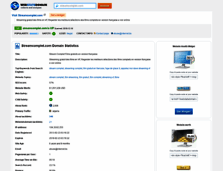 streamcomplet.com.webstatsdomain.org screenshot
