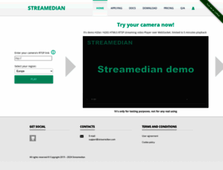 streamedian.com screenshot