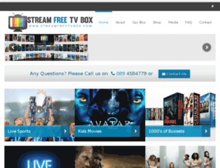 streamfreetvbox.com screenshot