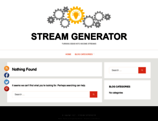 streamgenerator.com screenshot