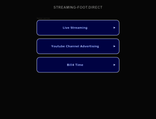 streaming-foot.direct screenshot