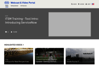 streamingmedia.roche.com screenshot