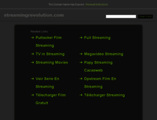 streamingrevolution.com screenshot