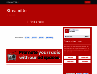 streamitter.com screenshot