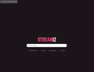 streamiz.org screenshot