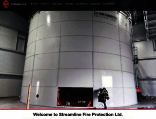 streamlinefireprotection.com screenshot