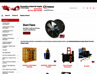 streamlineindustrial.com screenshot