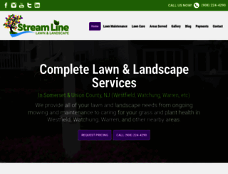streamlinelawn.com screenshot