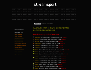 streamsport.eu screenshot