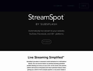 streamspot.com screenshot