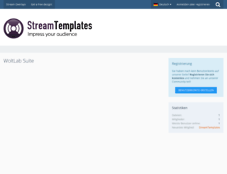 streamtemplates.com screenshot