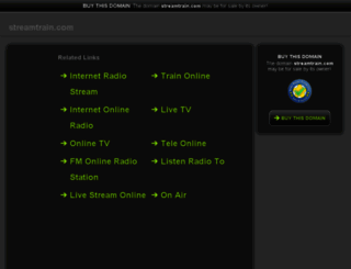 streamtrain.com screenshot