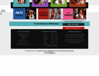 streathamdentalcare.co.uk screenshot