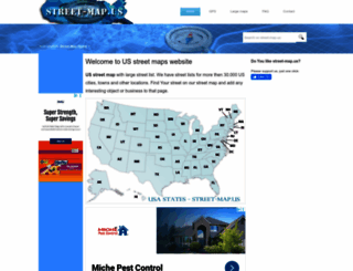 street-map.us screenshot