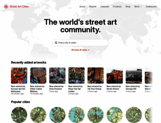 streetartcities.com screenshot