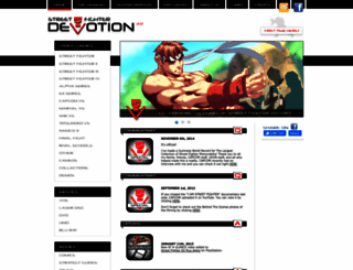 streetfighterdevotion.com screenshot